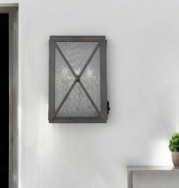 Homeroots Brooklyn 3-light Oil-rubbed Bronze Ada Certified Wall Light   398335