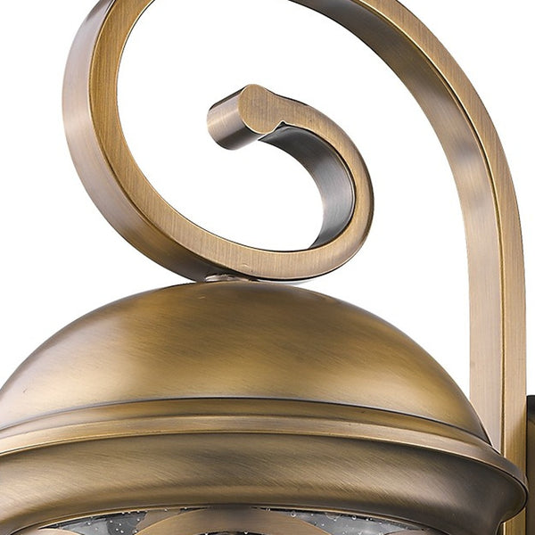 Homeroots Lincoln 4-light Antique Brass Wall Light   398340