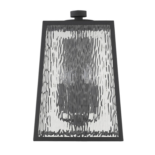 Homeroots Hirche 4-light Matte Black Wall Light   398341