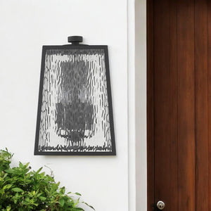 Homeroots Hirche 4-light Matte Black Wall Light   398341