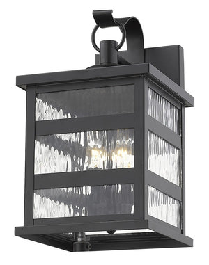 Homeroots Morris 3-light Matte Black Wall Light   398342
