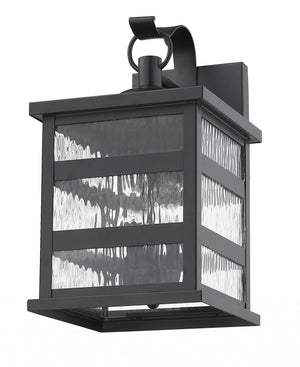 Homeroots Morris 3-light Matte Black Wall Light   398342