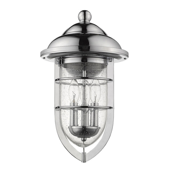 Homeroots Dylan 3-light Chrome Wall Light   398343