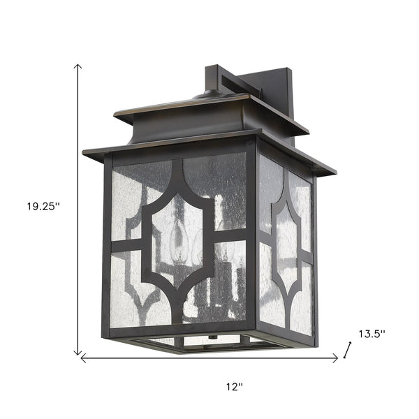 Homeroots Calvert 4-light Oil-rubbed Bronze Wall Light   398346