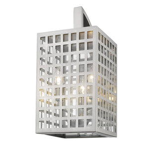 Homeroots Letzel 3-light Satin Nickel Wall Light   398348