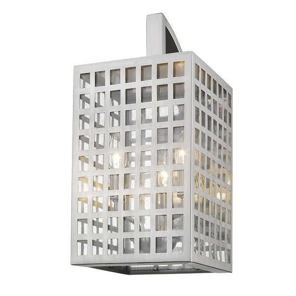 Homeroots Letzel 3-light Satin Nickel Wall Light   398348