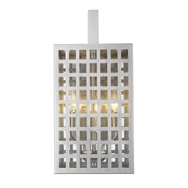 Homeroots Letzel 3-light Satin Nickel Wall Light   398348