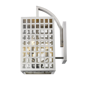 Homeroots Letzel 3-light Satin Nickel Wall Light   398348