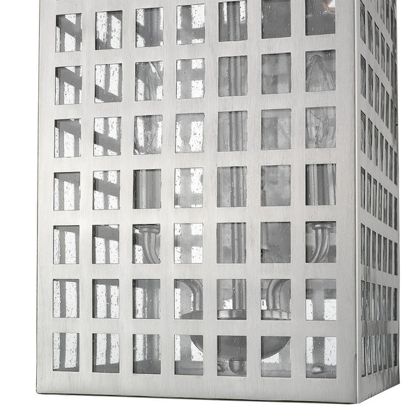 Homeroots Letzel 3-light Satin Nickel Wall Light   398348