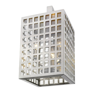 Homeroots Letzel 3-light Satin Nickel Wall Light   398348