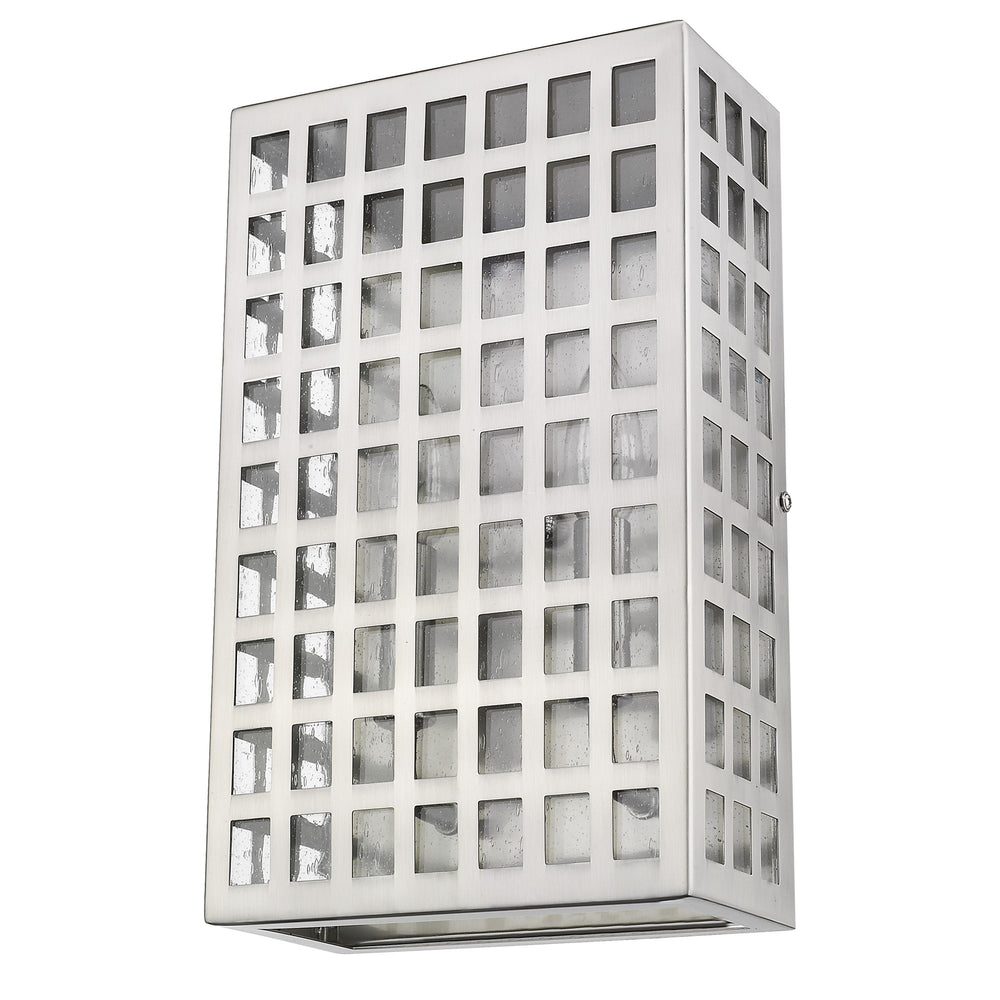 Homeroots Letzel 2-light Satin Nickel Ada Wall Sconce   398350