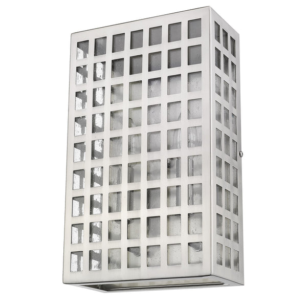 Homeroots Letzel 2-light Satin Nickel Ada Wall Sconce   398350