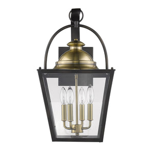 Homeroots Savannah 4-light Oil-rubbed Bronze Wall Light   398352