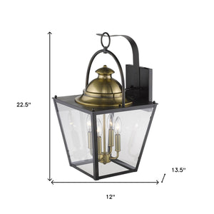 Homeroots Savannah 4-light Oil-rubbed Bronze Wall Light   398352