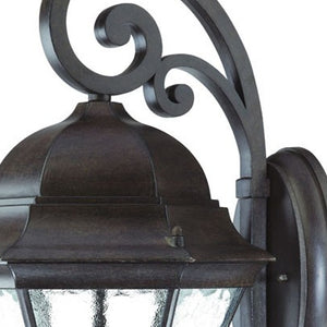 Homeroots Waverly 3-light Black Coral Wall Light   398366