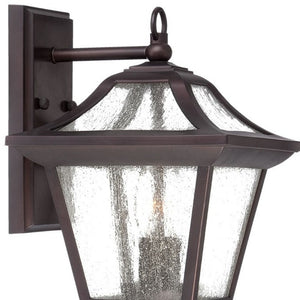 Xl Antique Bronze Birdhouse Lantern Style Exterior Wall Sconce for Porch Decor