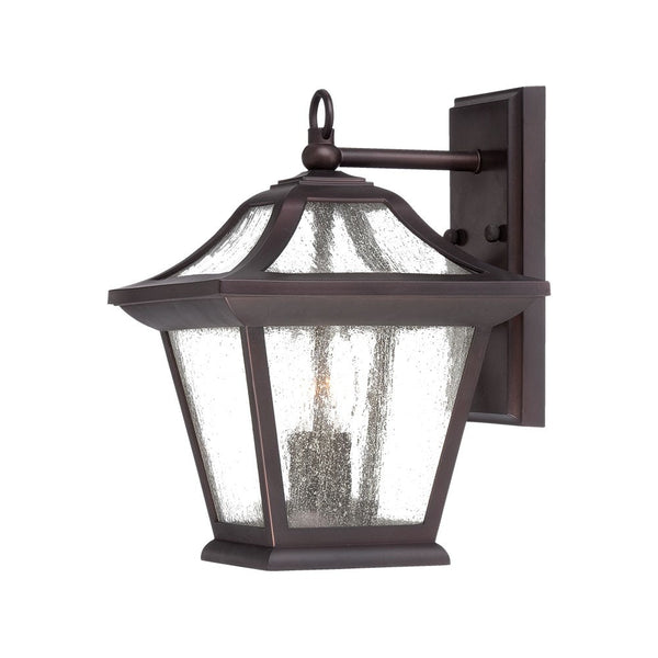 Homeroots Xl Antique Bronze Birdhouse Shape Outdoor Wall Light   398367