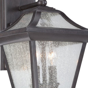 Homeroots Xl Matte Black Birdhouse Shape Outdoor Wall Light   398368