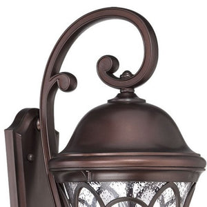 Xl Bronze Tapered Goblet Sconce Elegant Metallic Wall Fixture for Living Spaces