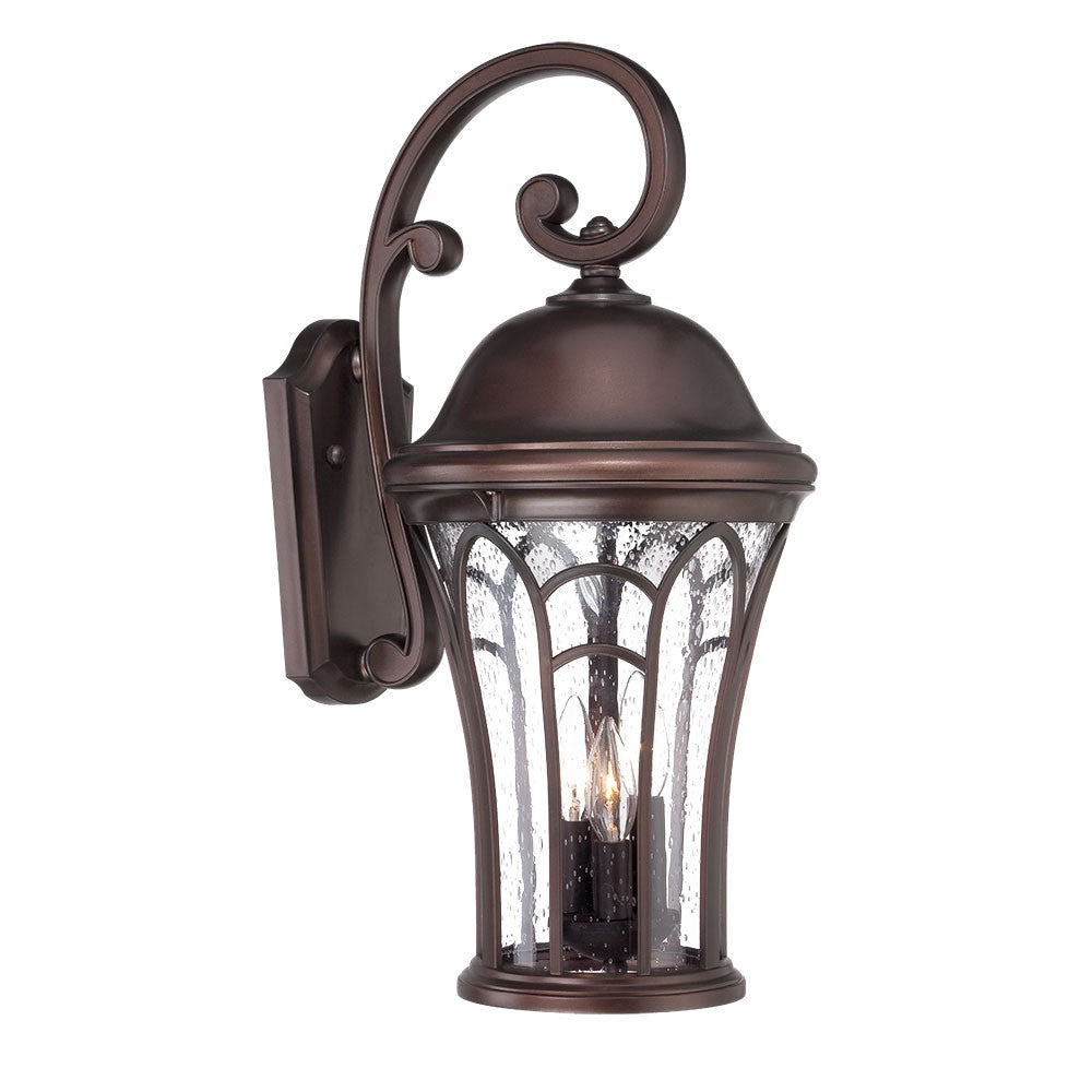 Homeroots Xl Bronze Tapered Goblet Wall Light   398370