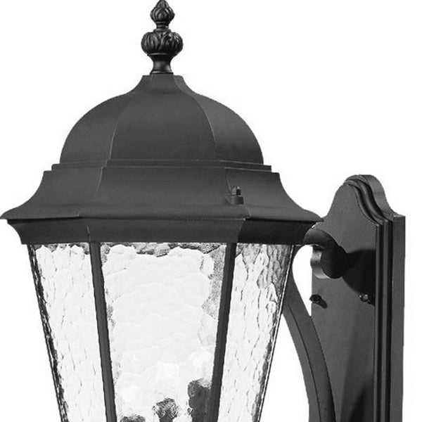 Homeroots Telfair 3-light Matte Black Wall Light   398399