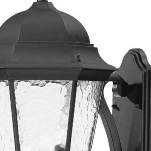 Homeroots Telfair 3-light Matte Black Wall Light   398399