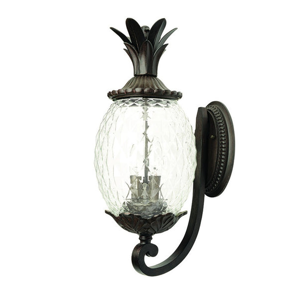 Homeroots Lanai 3-light Black Coral Wall Light   398405