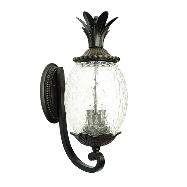 Homeroots Lanai 3-light Black Coral Wall Light   398405