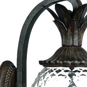 Homeroots Lanai 3-light Black Coral Wall Light   398407