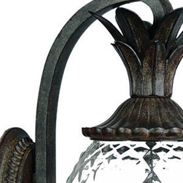 Homeroots Lanai 3-light Black Coral Wall Light   398407