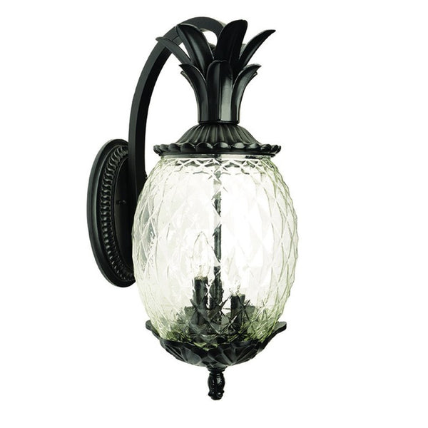 10 Inch Glass and Metal Flush Mount Ceiling Light Modern Three Bulb Home Fixture