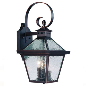 Homeroots Bay Street 3-light Architectural Bronze Wall Light   398413