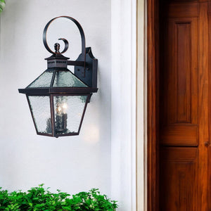 Homeroots Bay Street 3-light Architectural Bronze Wall Light   398413