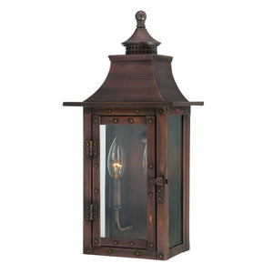 Homeroots St. Charles 2-light Acopper Patina Wall Light   398416