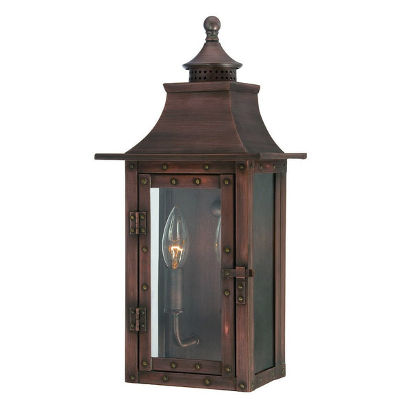 Homeroots St. Charles 2-light Acopper Patina Wall Light   398416