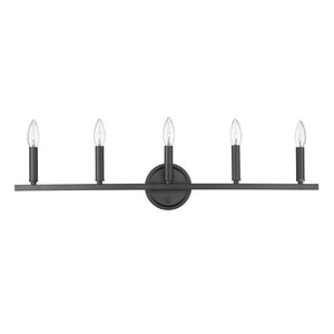 7 Inch Metal Vanity Flush Mount Sconce Wall Light for Elegant Bathroom Lighting Decor