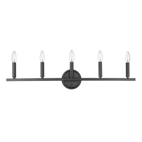 7 Inch Metal Vanity Flush Mount Sconce Wall Light for Elegant Bathroom Lighting Decor