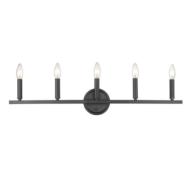 7 Inch Metal Vanity Flush Mount Sconce Wall Light for Elegant Bathroom Lighting Decor