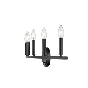 7 Inch Metal Vanity Flush Mount Sconce Wall Light for Elegant Bathroom Lighting Decor