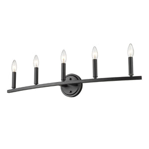 7 Inch Metal Vanity Flush Mount Sconce Wall Light for Elegant Bathroom Lighting Decor