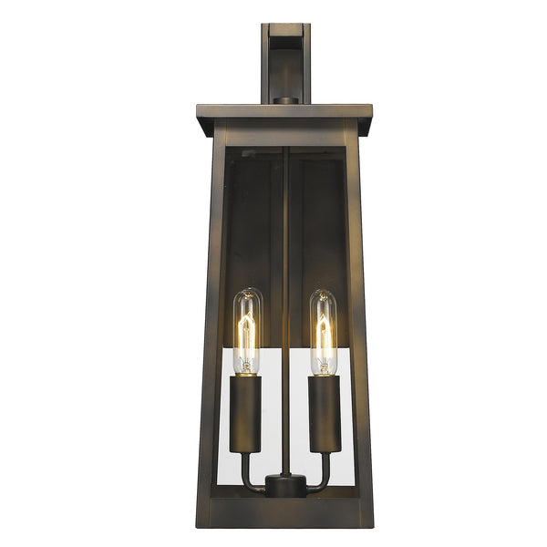 Homeroots Alden 2-light Oil-rubbed Bronze Wall Light   398457