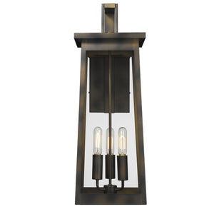 Homeroots Alden 3-light Oil-rubbed Bronze Wall Light   398459