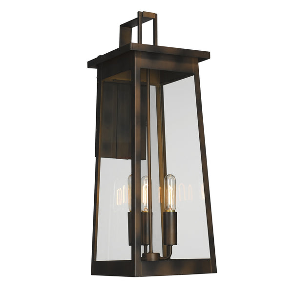Homeroots Alden 3-light Oil-rubbed Bronze Wall Light   398459
