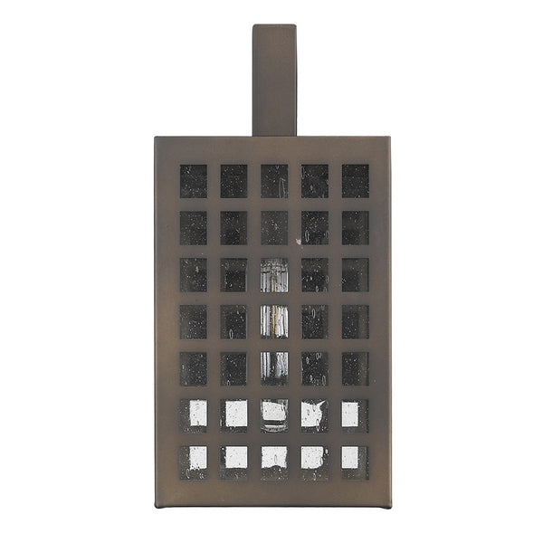 Homeroots Letzel 1-light Oil-rubbed Bronze Wall Light   398496