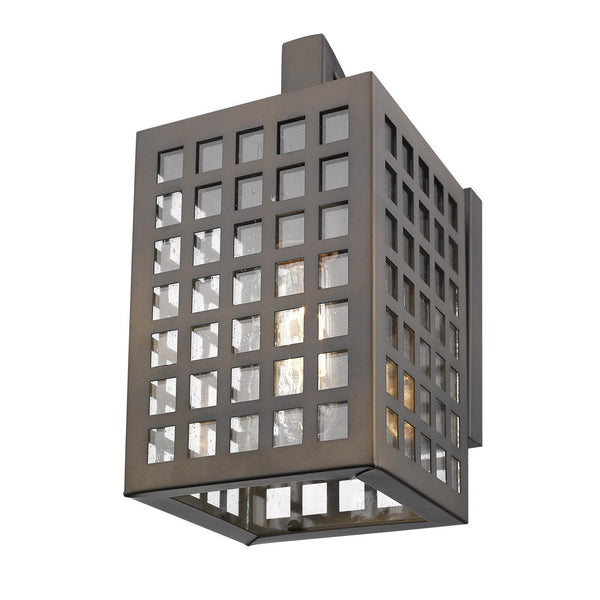 Homeroots Letzel 1-light Oil-rubbed Bronze Wall Light   398496