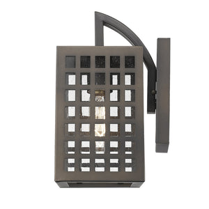 Homeroots Letzel 1-light Oil-rubbed Bronze Wall Light   398496
