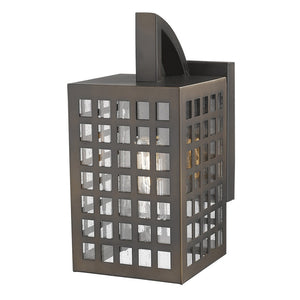 Homeroots Letzel 1-light Oil-rubbed Bronze Wall Light   398496