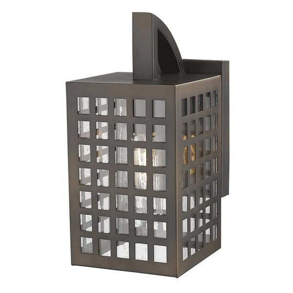 Homeroots Letzel 1-light Oil-rubbed Bronze Wall Light   398496