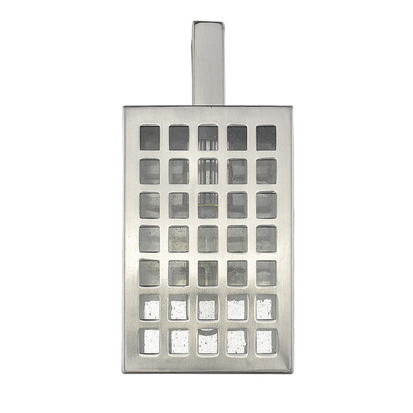 Homeroots Letzel 1-light Satin Nickel Wall Light   398497