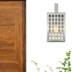 Homeroots Letzel 1-light Satin Nickel Wall Light   398497